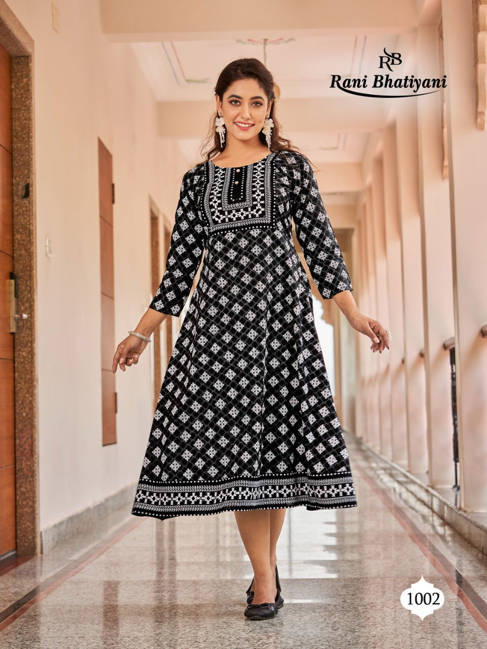 Rani Bhatiyani Lilly 1 Ethnic Wear Wholesale  Anarkali Kurtis Catalog